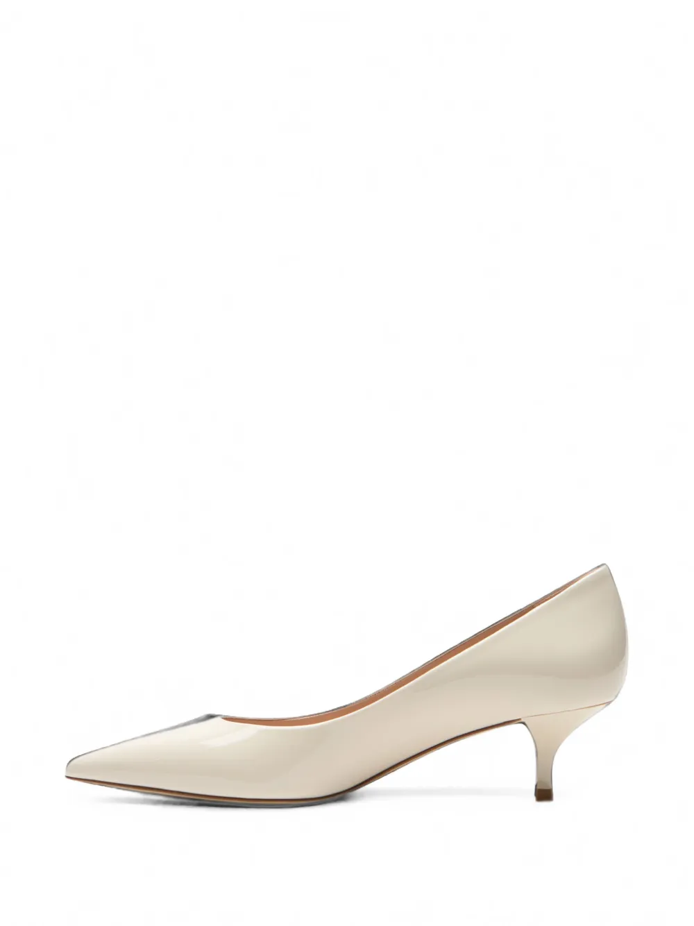 Stuart Weitzman Stuart Power pointed-toe pumps Beige