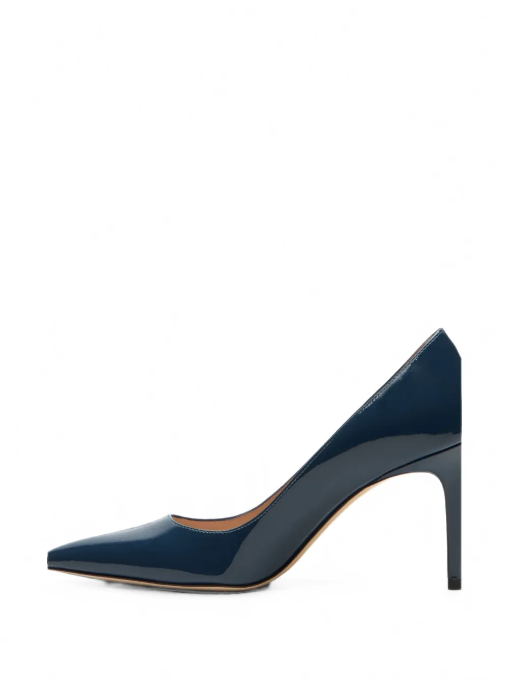 Stuart Weitzman Stuart Power pointed-toe pumps Blauw