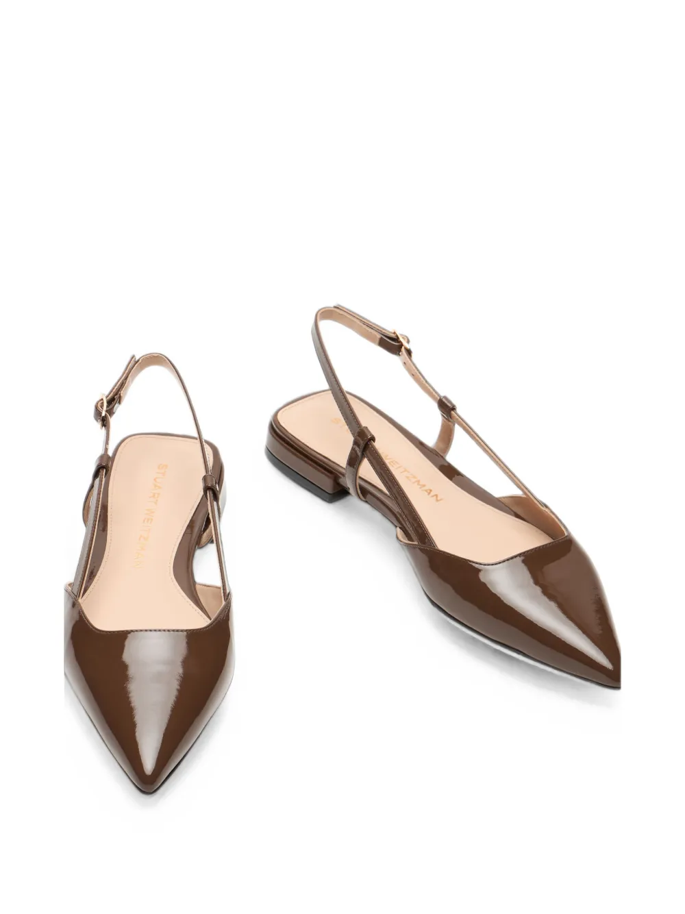 Stuart Weitzman Vinnie slingback pumps Bruin