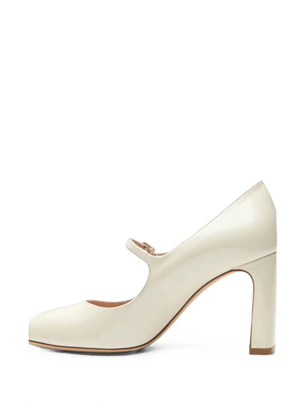 Stuart Weitzman Babette Mary Jane pumps Beige