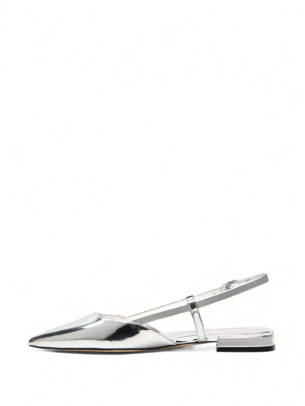 Stuart Weitzman Vinnie slingback pumps Zilver