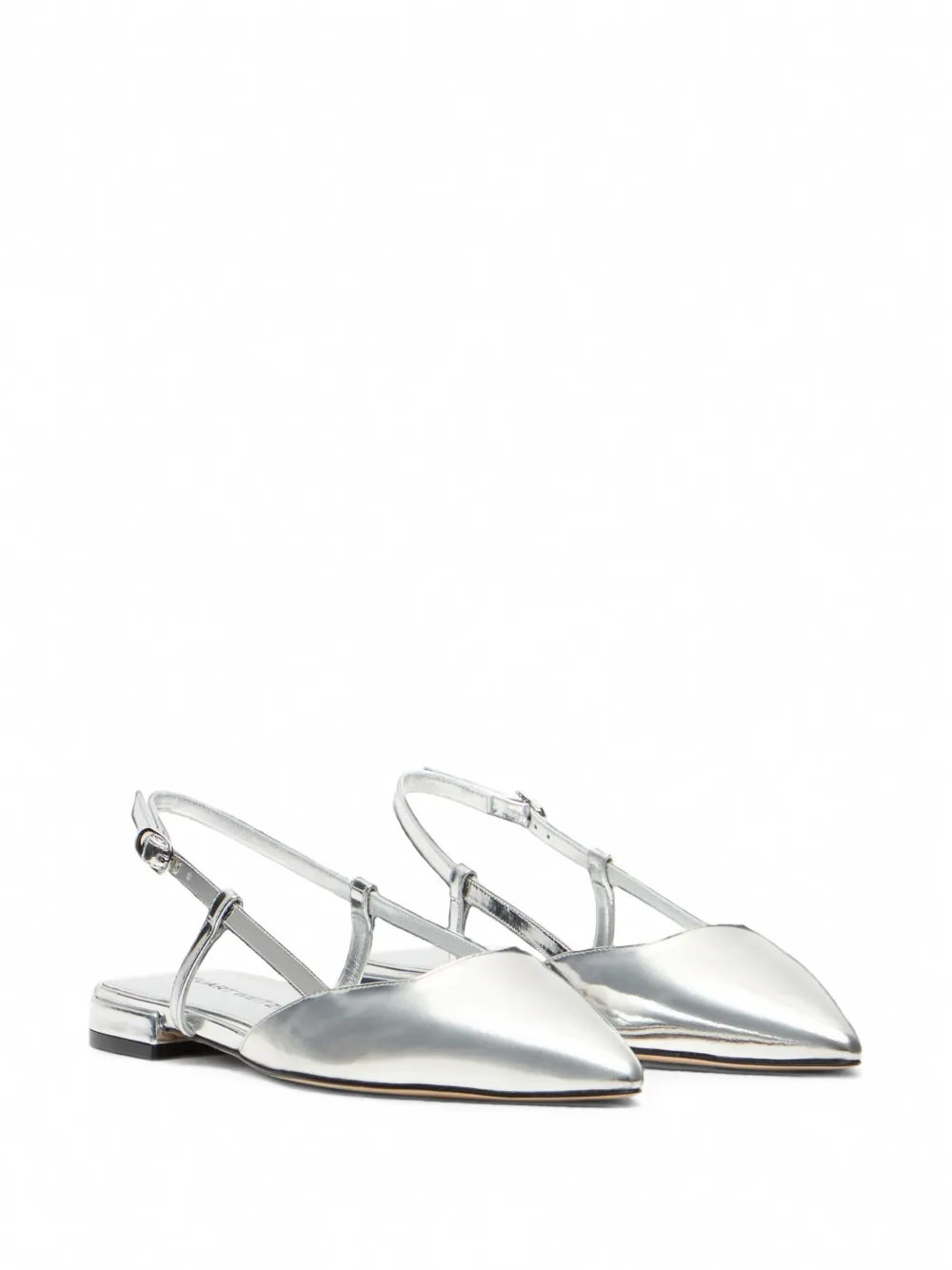 Stuart Weitzman Vinnie slingback pumps Zilver