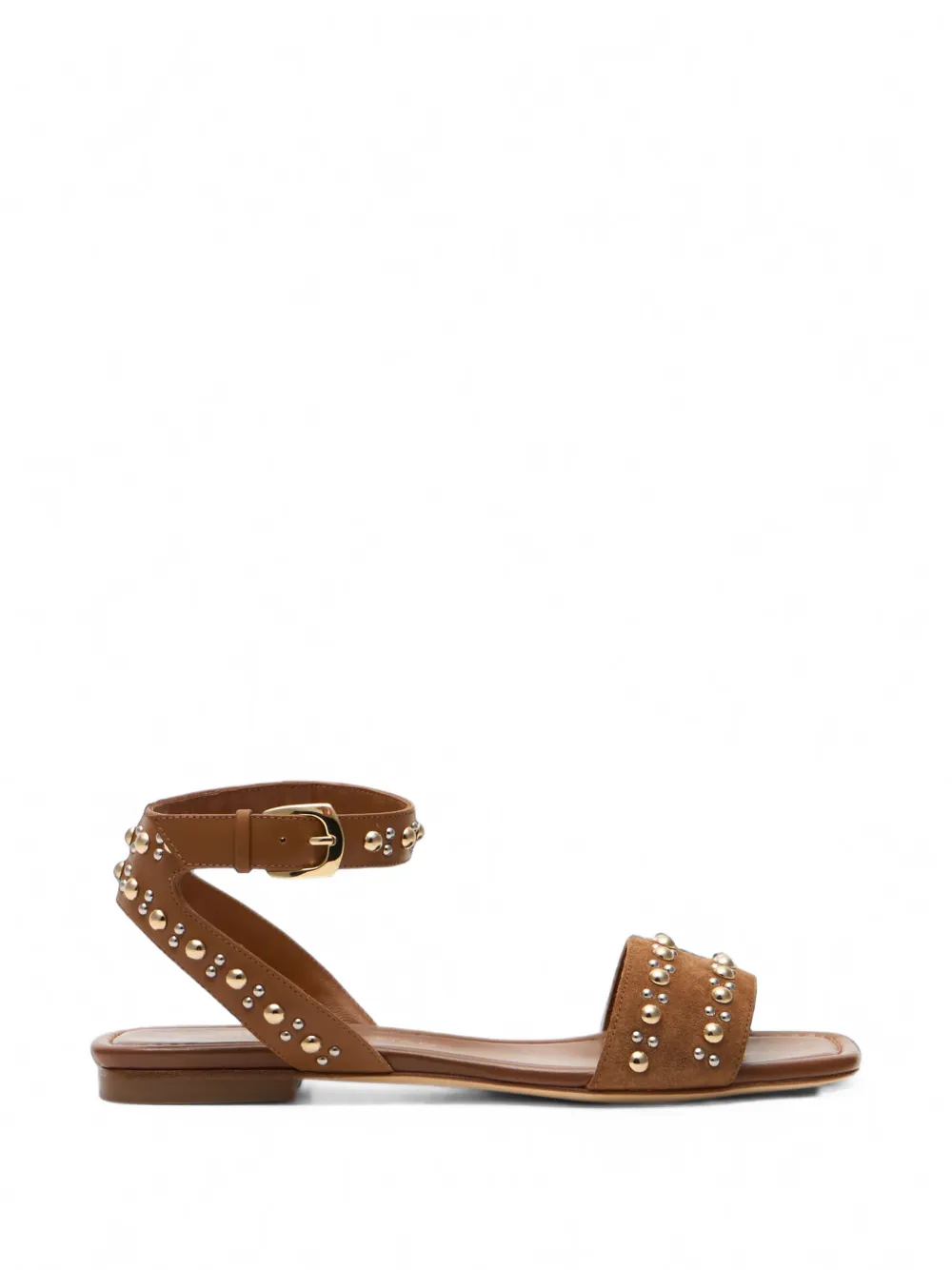 Stuart Weitzman Perry stud-embellished sandals Bruin