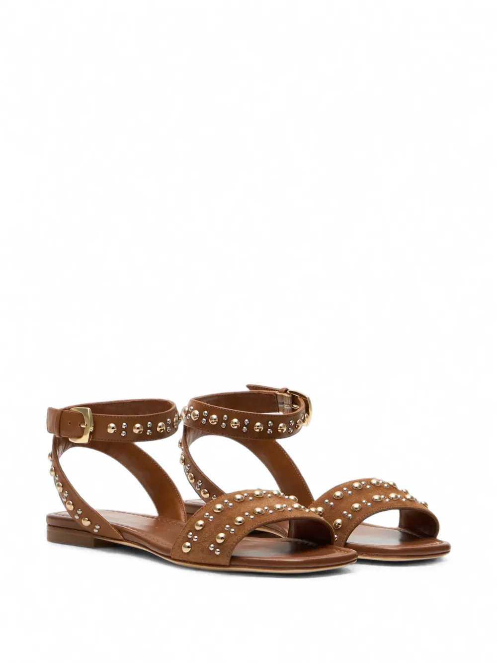 Stuart Weitzman Perry stud-embellished sandals Bruin