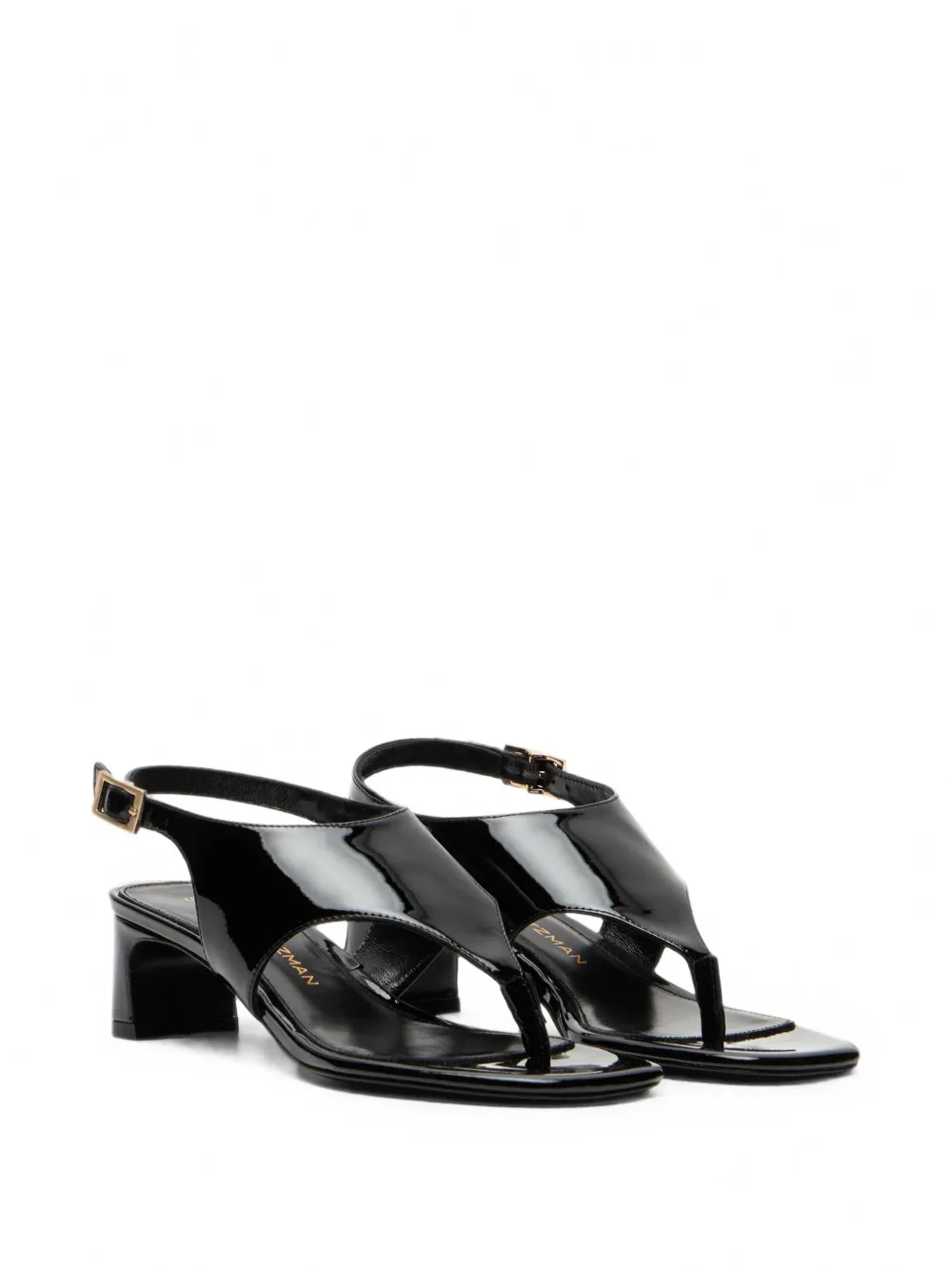 Stuart Weitzman Baby Babette slingback sandals Zwart