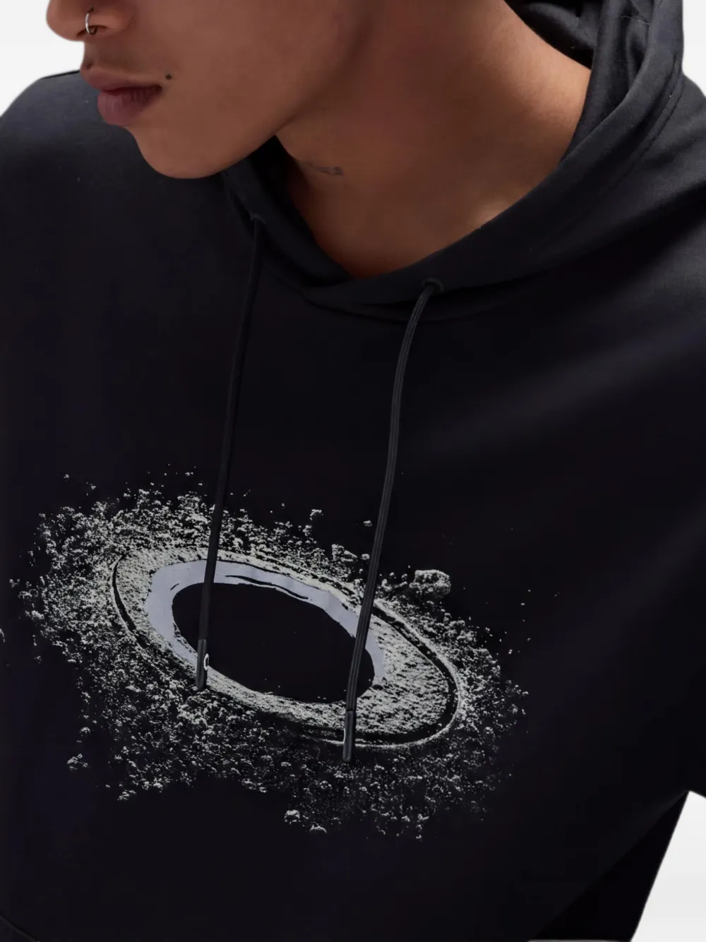 Oakley Lunar Ellipse hoodie Zwart