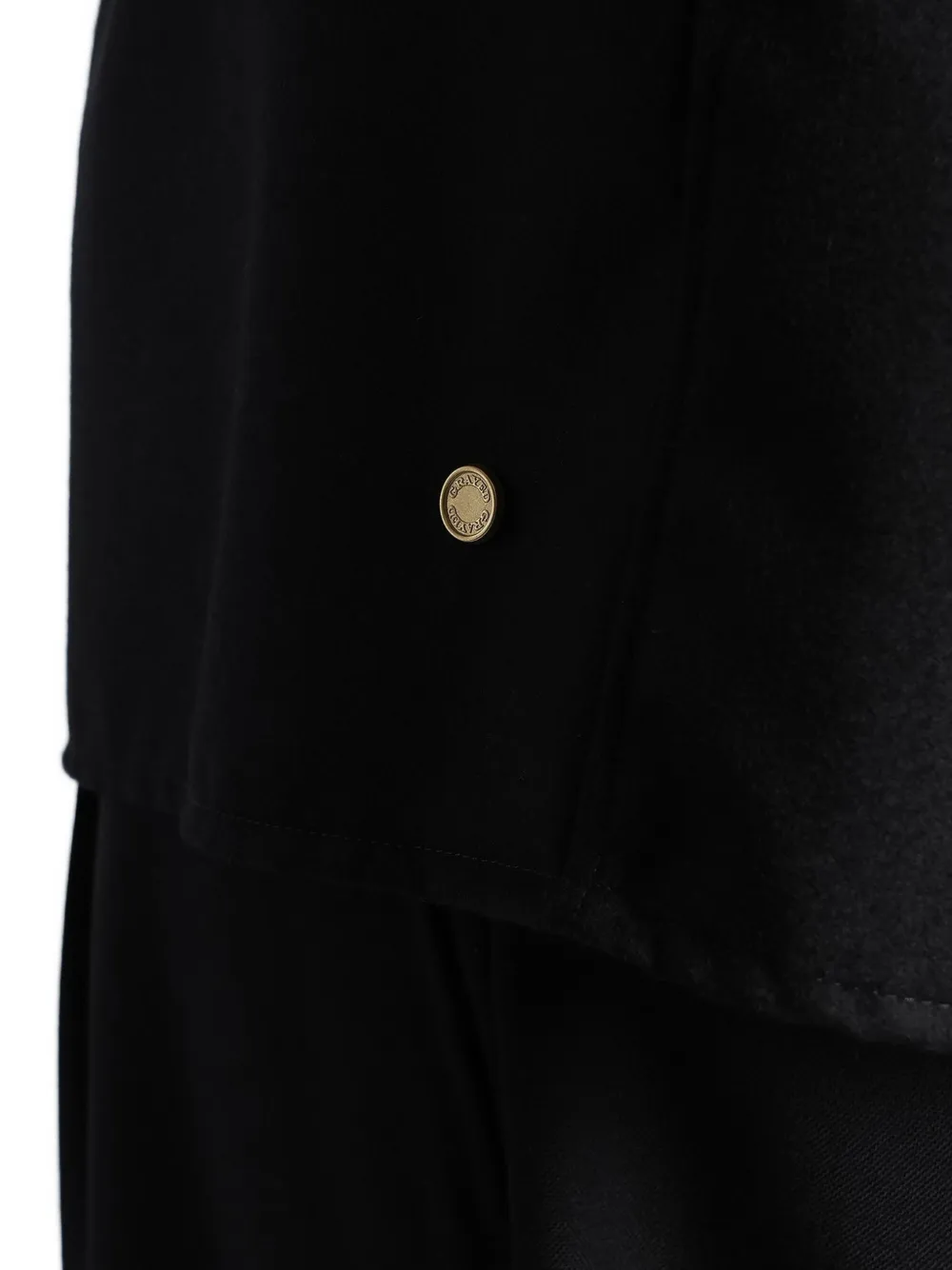 Greyed Luna shirtjack met knopen Zwart