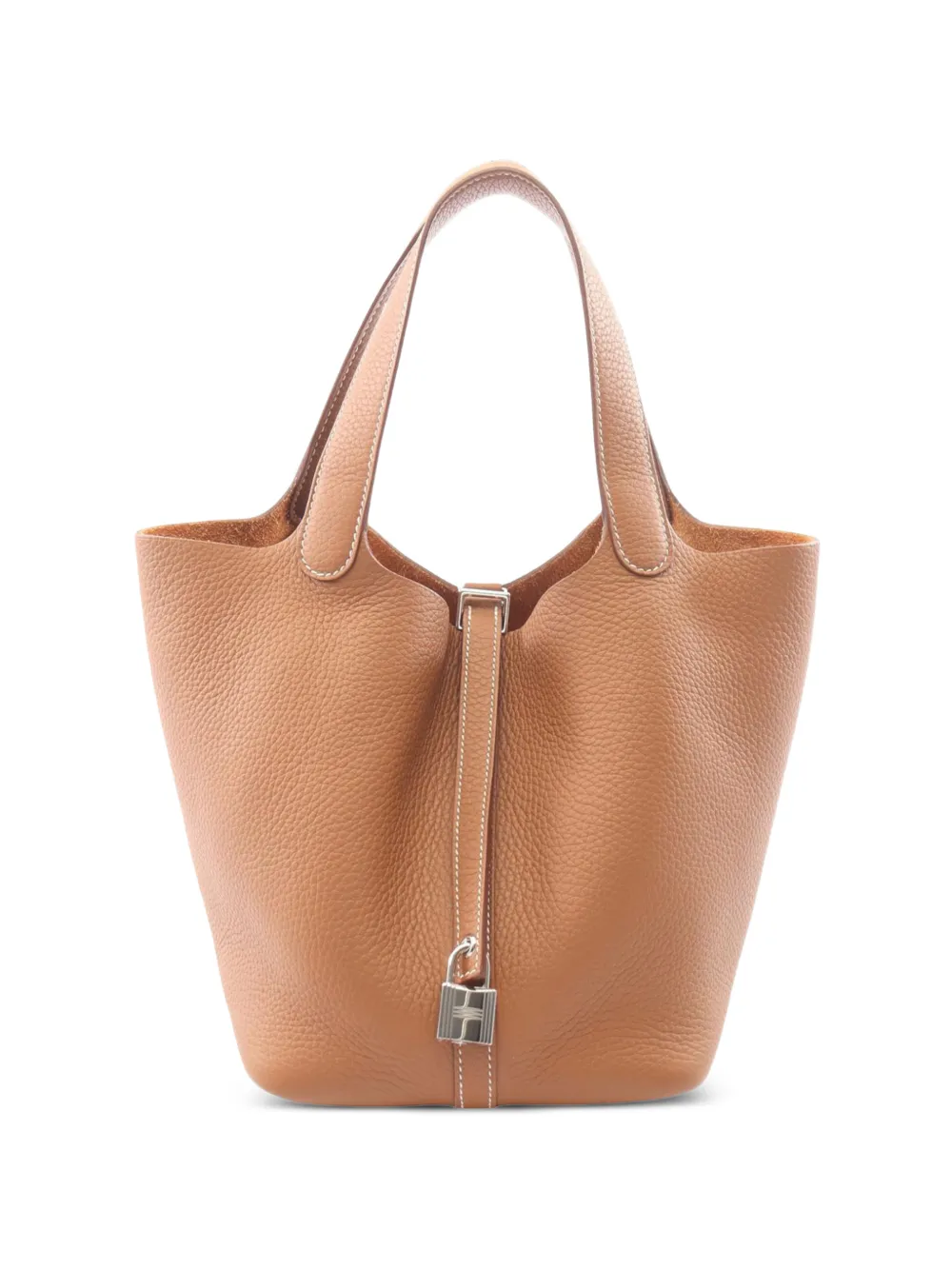 Hermès Pre-Owned 2025 Clemence Picotin Lock 22 handbag - Marrone