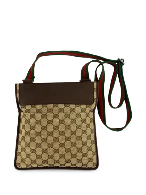 Gucci Pre-Owned 2000-2015 GG Canvas Web crossbody bag