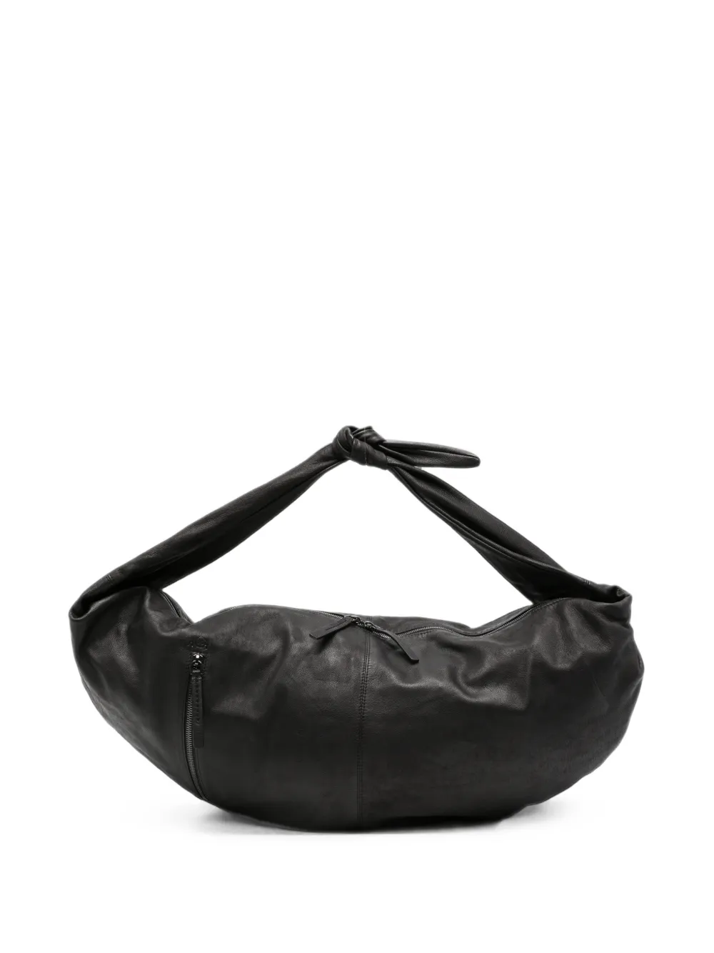 AUTENTICA 504 leather cross body - Nero