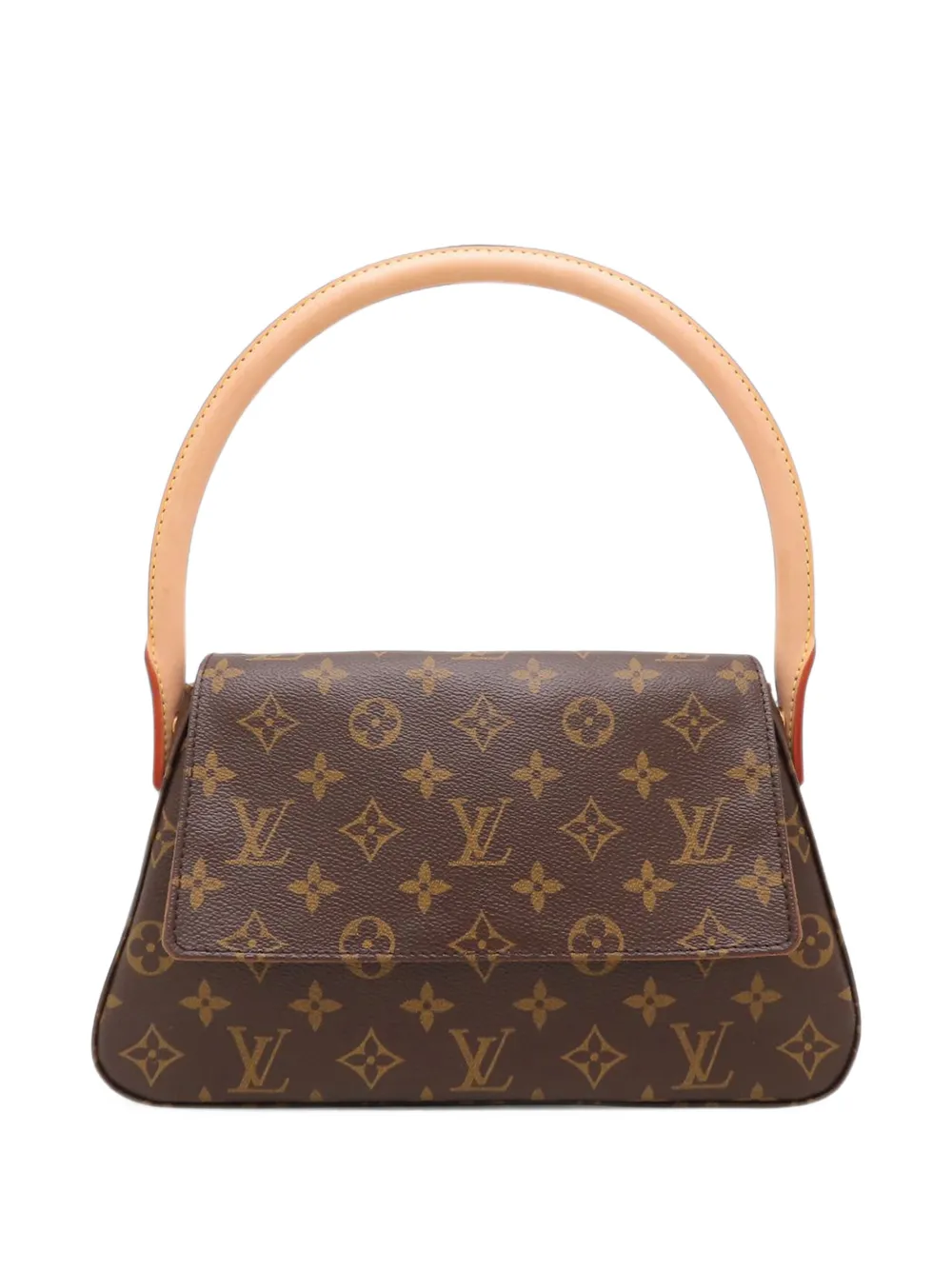 Louis Vuitton Pre-Owned Borsa a spalla Looping Mini con monogramma 2006 - Marrone