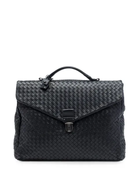 Bottega Veneta Pre-Owned 2011 Nappa Intrecciato business bag