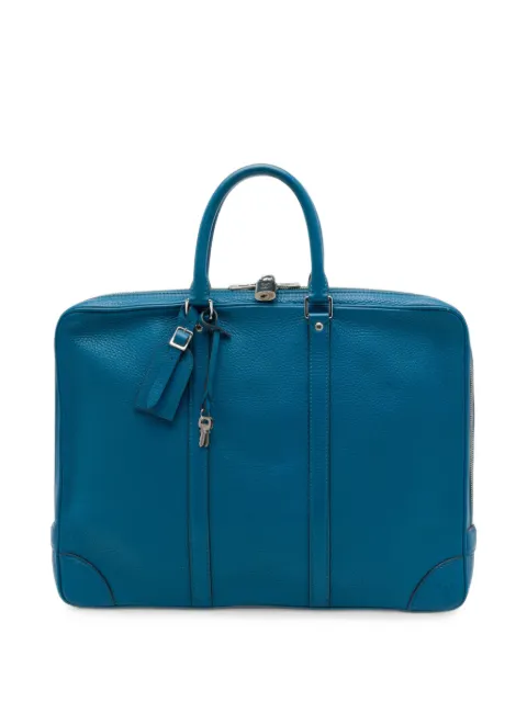 Louis Vuitton Pre-Owned 2013 Grained Calfskin Porte Documents Voyage business bag