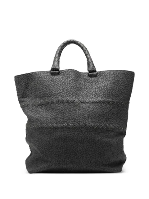 Bottega Veneta Pre-Owned 2010 イントレチャート トリム チェルボ ハンドバッグ