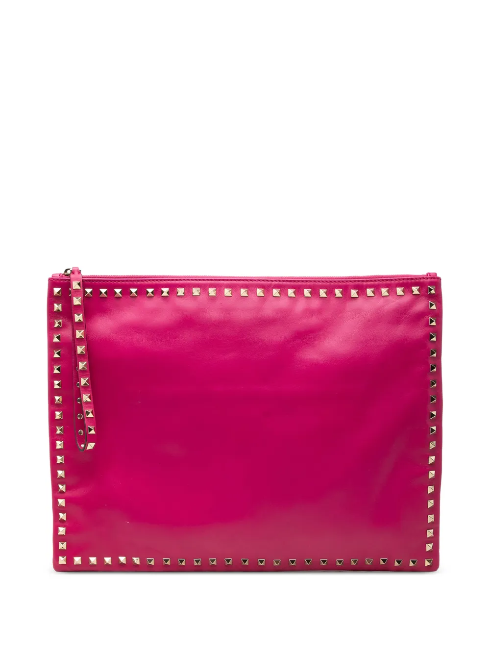 Valentino Garavani Pre-Owned Clutch Rockstud 2000-2017 - Rosa
