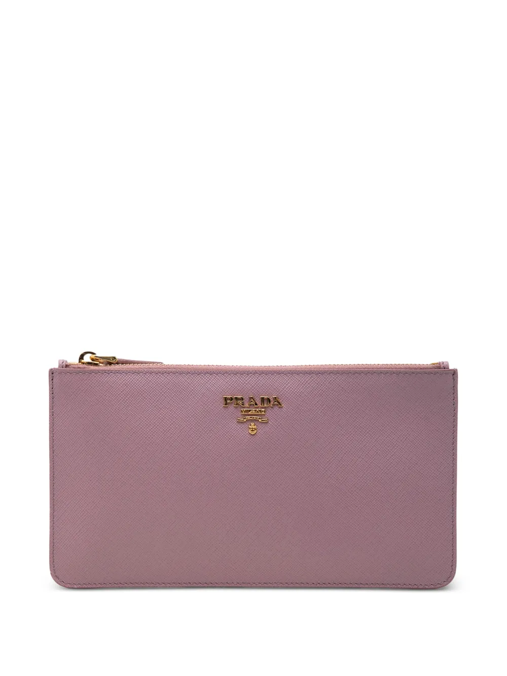 Prada Pre-Owned 2010-2026 Saffiano Flat pouch - Viola