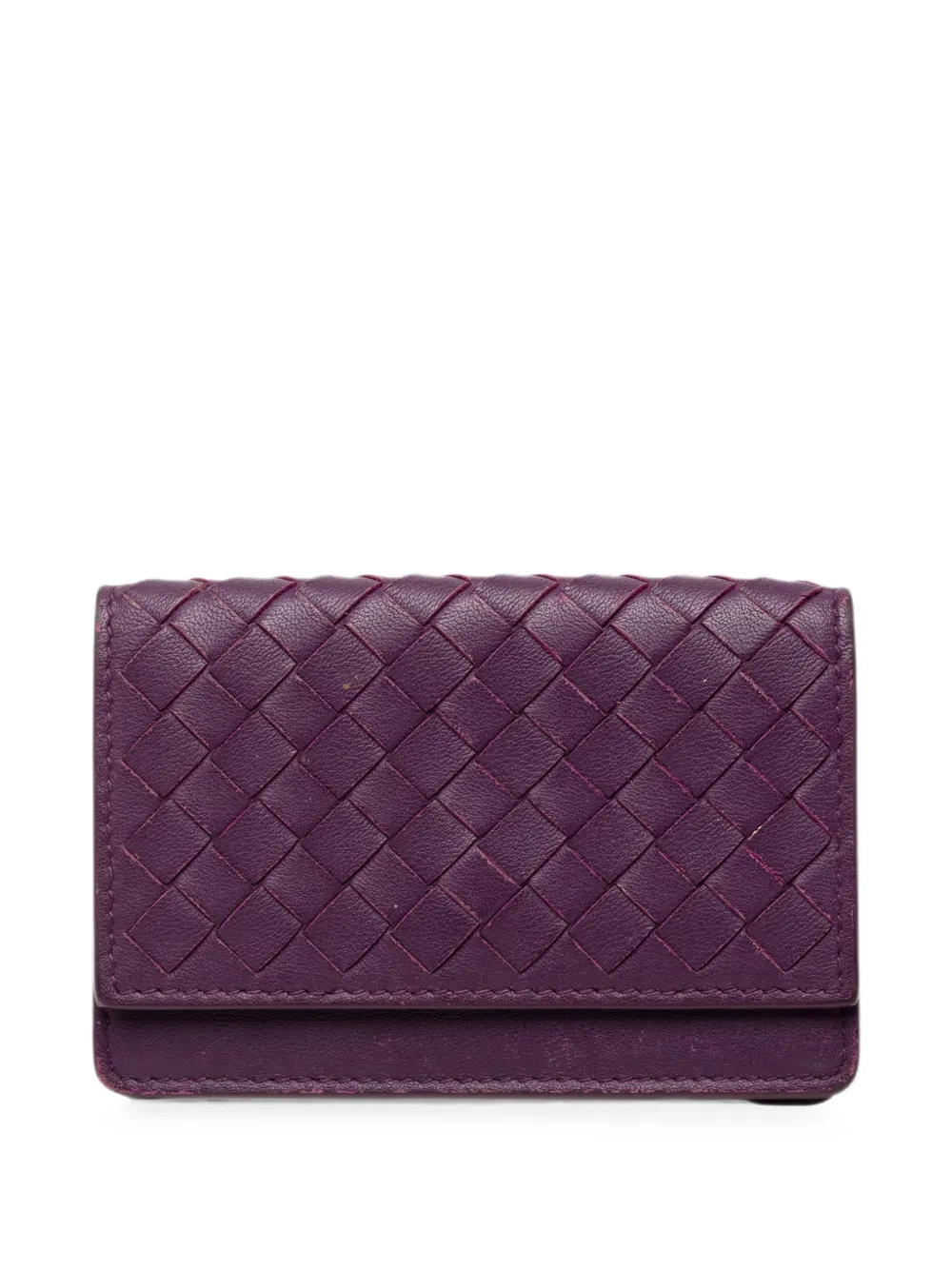 Bottega Veneta Pre-Owned 2012-2026 Nappa Intrecciato Case card holder - Viola
