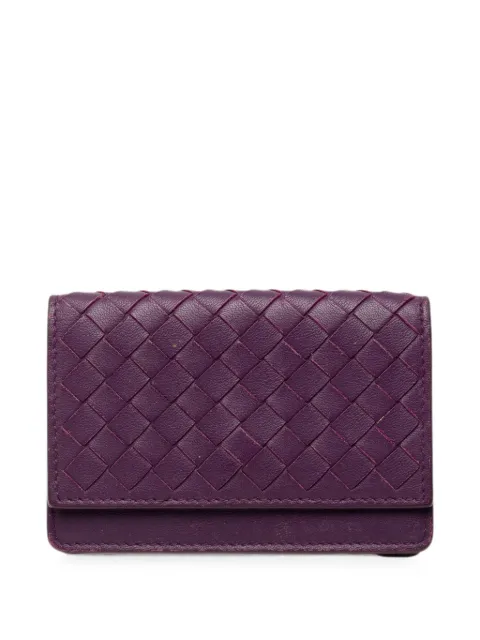 Bottega Veneta Pre-Owned 2012-2026 Nappa Intrecciato Case card holder