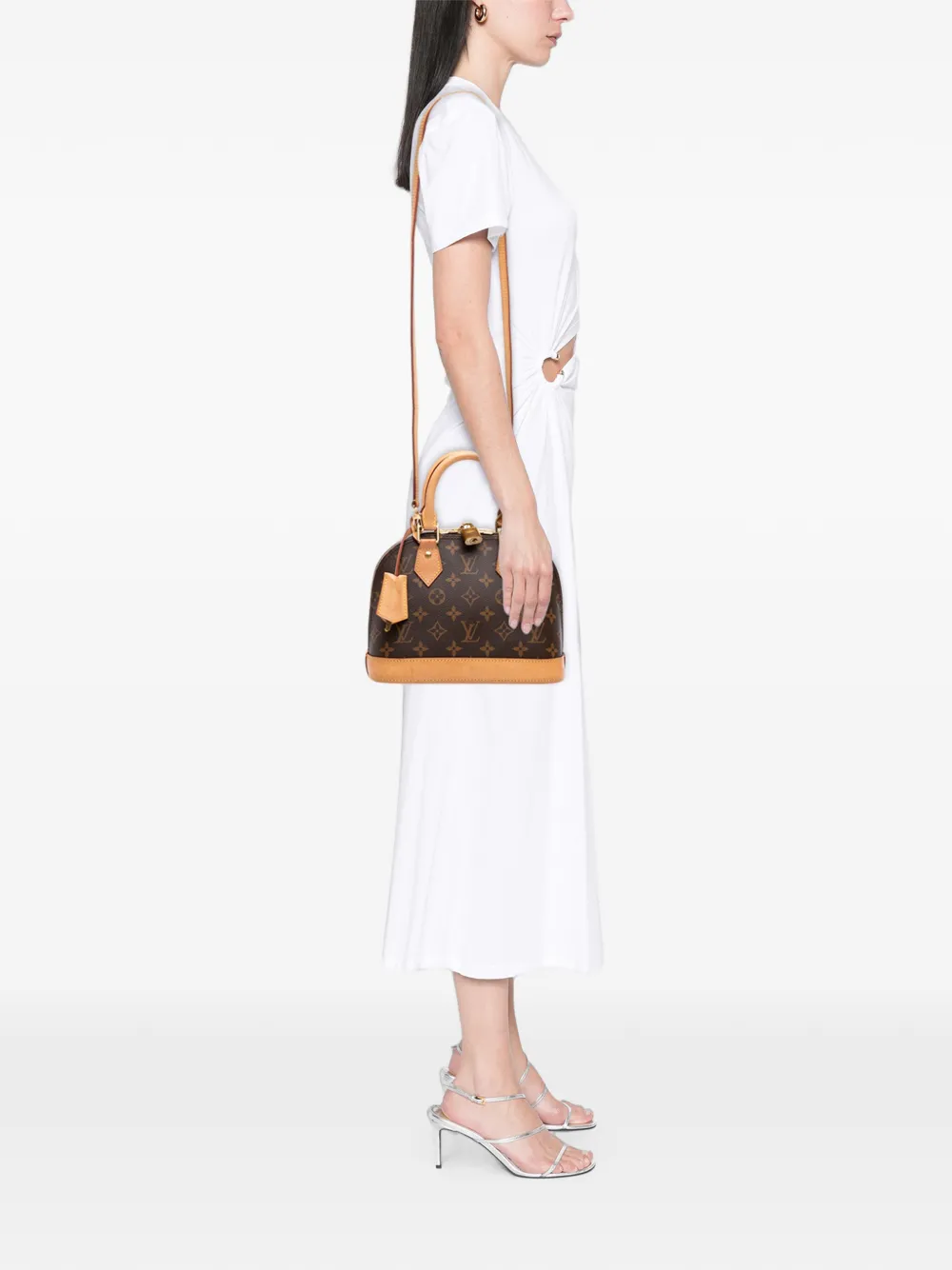 Louis Vuitton Pre-Owned 2021-2026 Monogram Alma BB satchel - Braun