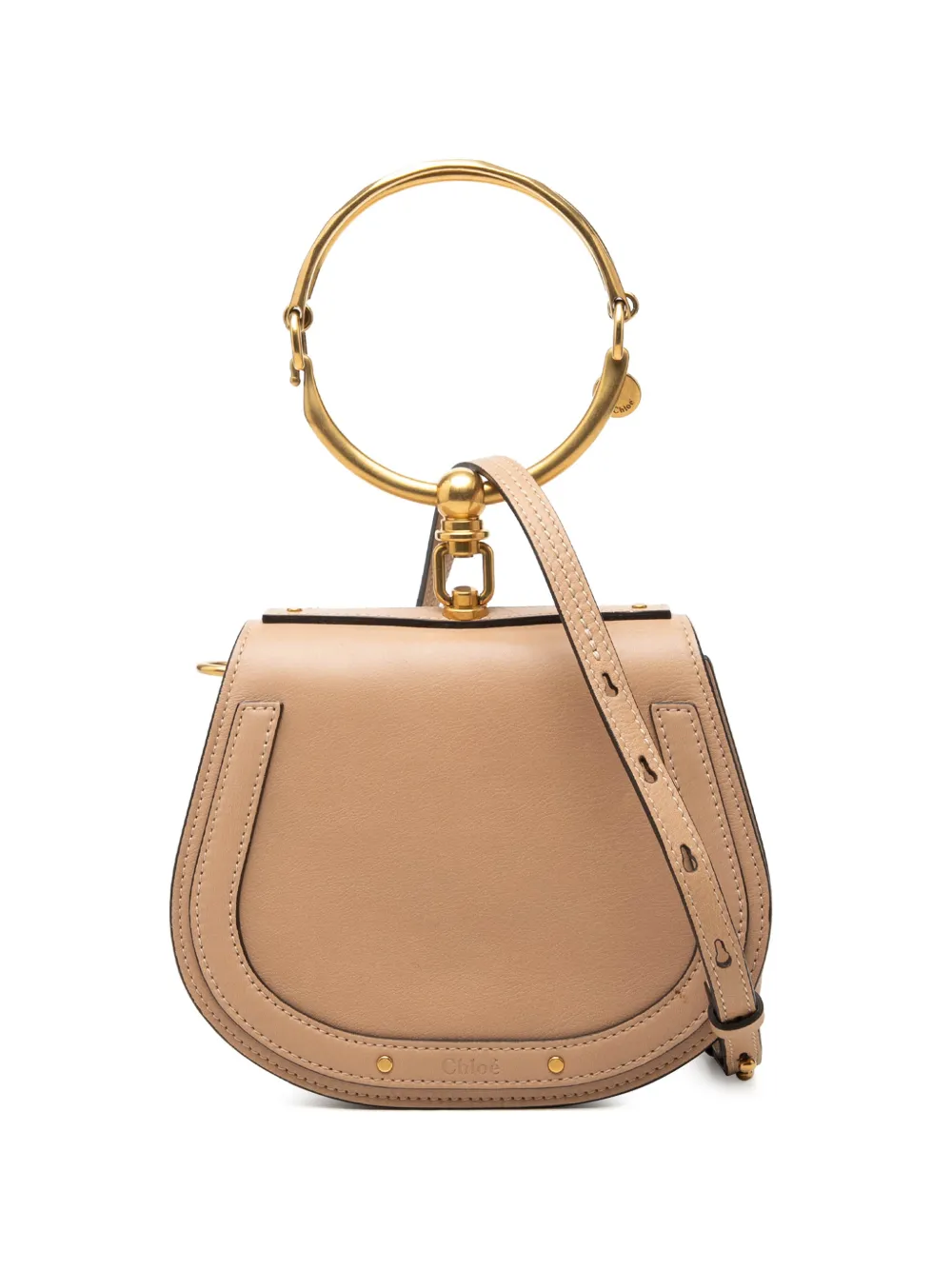 Chloé Pre-Owned 2017 Small Leather Nile Bracelet satchel - Toni neutri