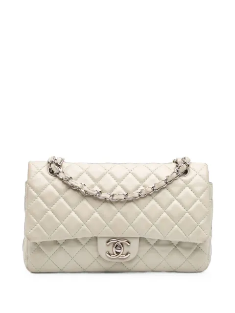 CHANEL Pre-Owned 2008-2009 Medium Classic Lambskin Double Flap shoulder bag