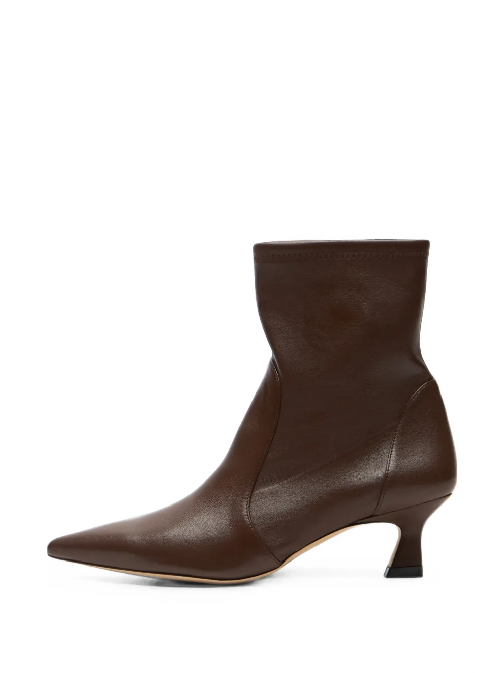 Stuart Weitzman Vinnie sculptural-heel ankle boots Bruin