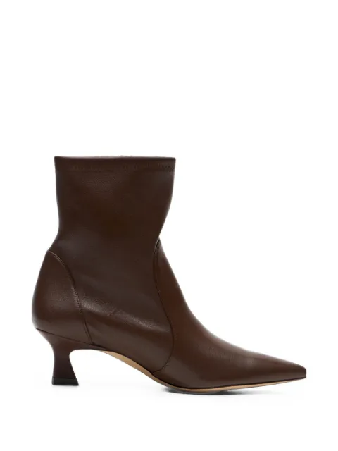 Stuart Weitzman Vinnie sculptural-heel ankle boots