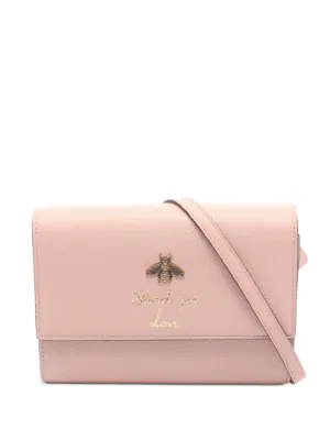 Gucci Pre-Owned 2000-2015 レザー ブラインドフォーラブ クラッチ