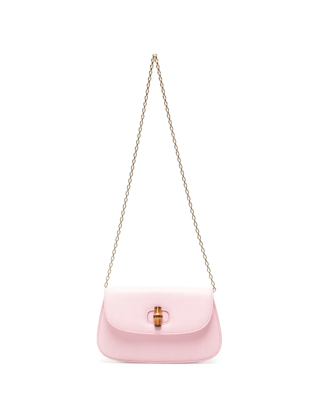 Gucci Bamboo clutch bag - Rosa