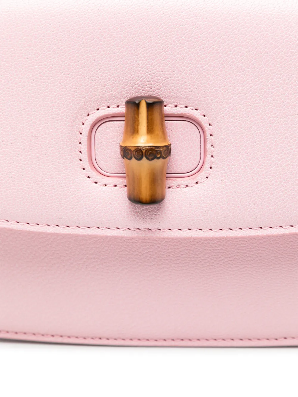 Gucci Bamboo clutch bag Roze