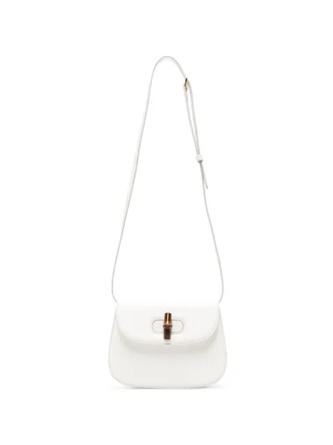 Gucci mini Bamboo leather shoulder bag