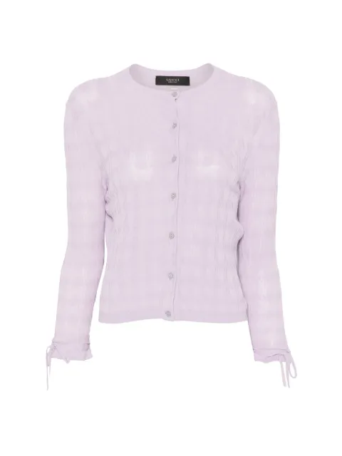 Gucci Cardigan in maglia intrecciata