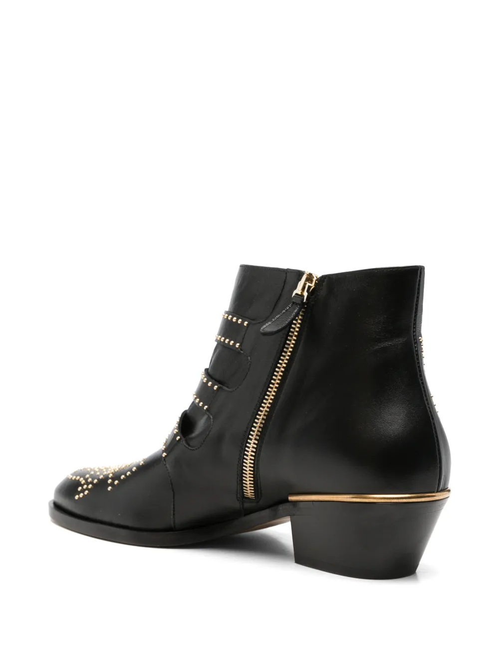 Chloé Susanna studded ankle boots Zwart