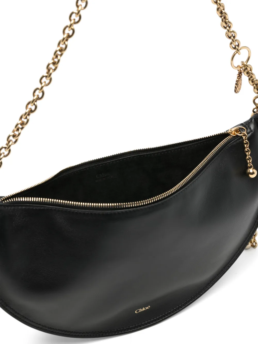 Chloé Icons leren schoudertas Zwart