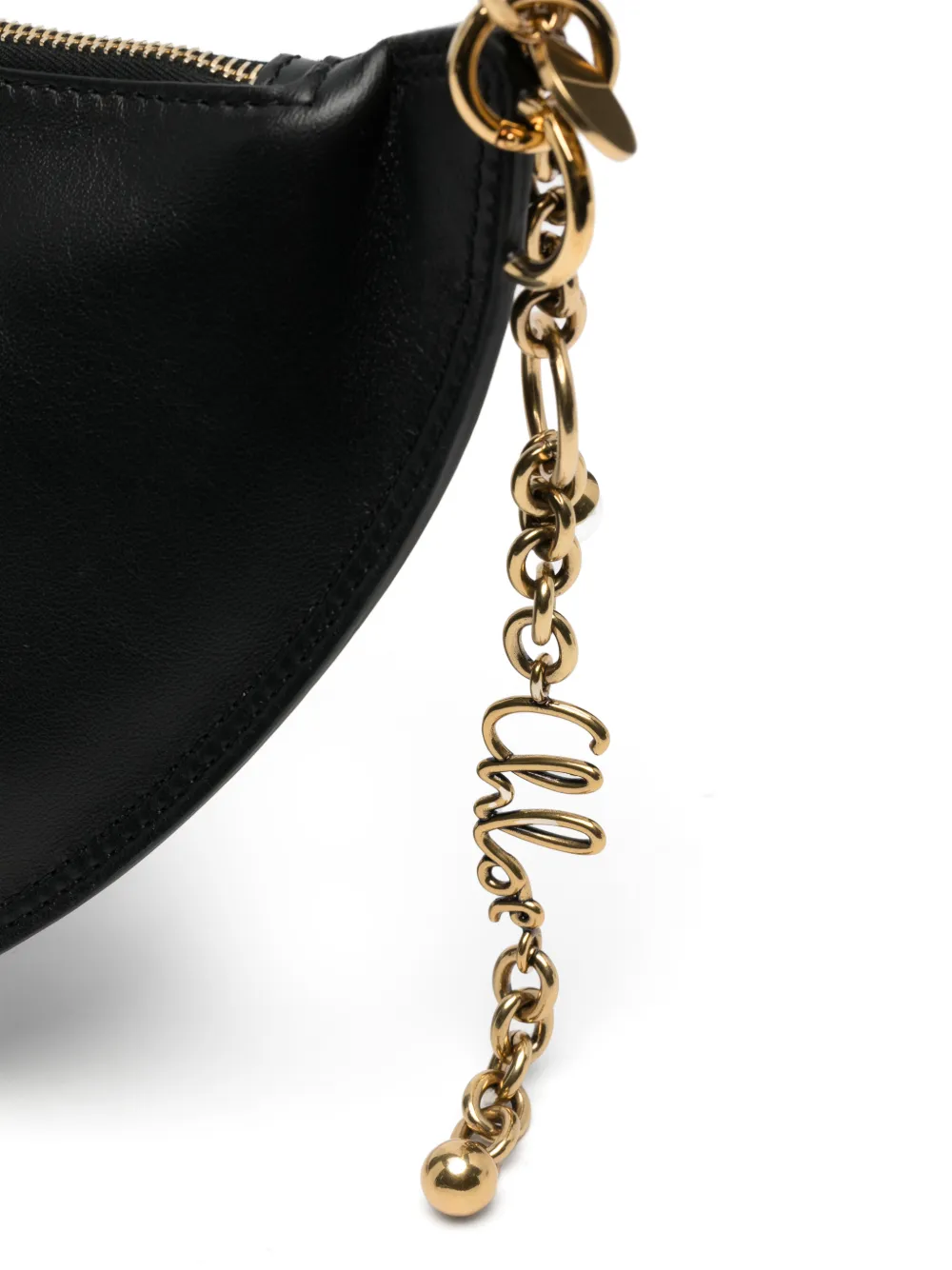 Chloé Icons leren schoudertas Zwart