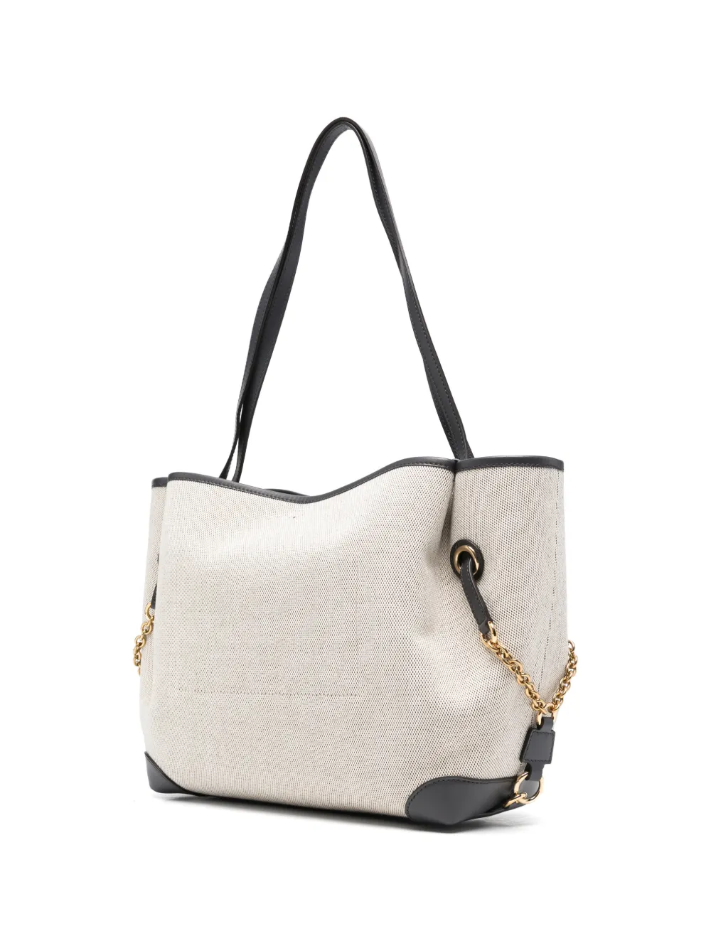 Chloé Clover verstelbare canvas shopper Beige