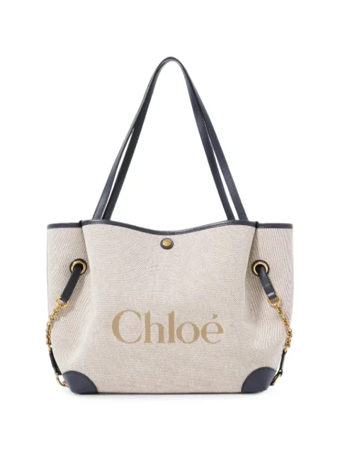 Chloé Chloé Clover double carry bag in canvas