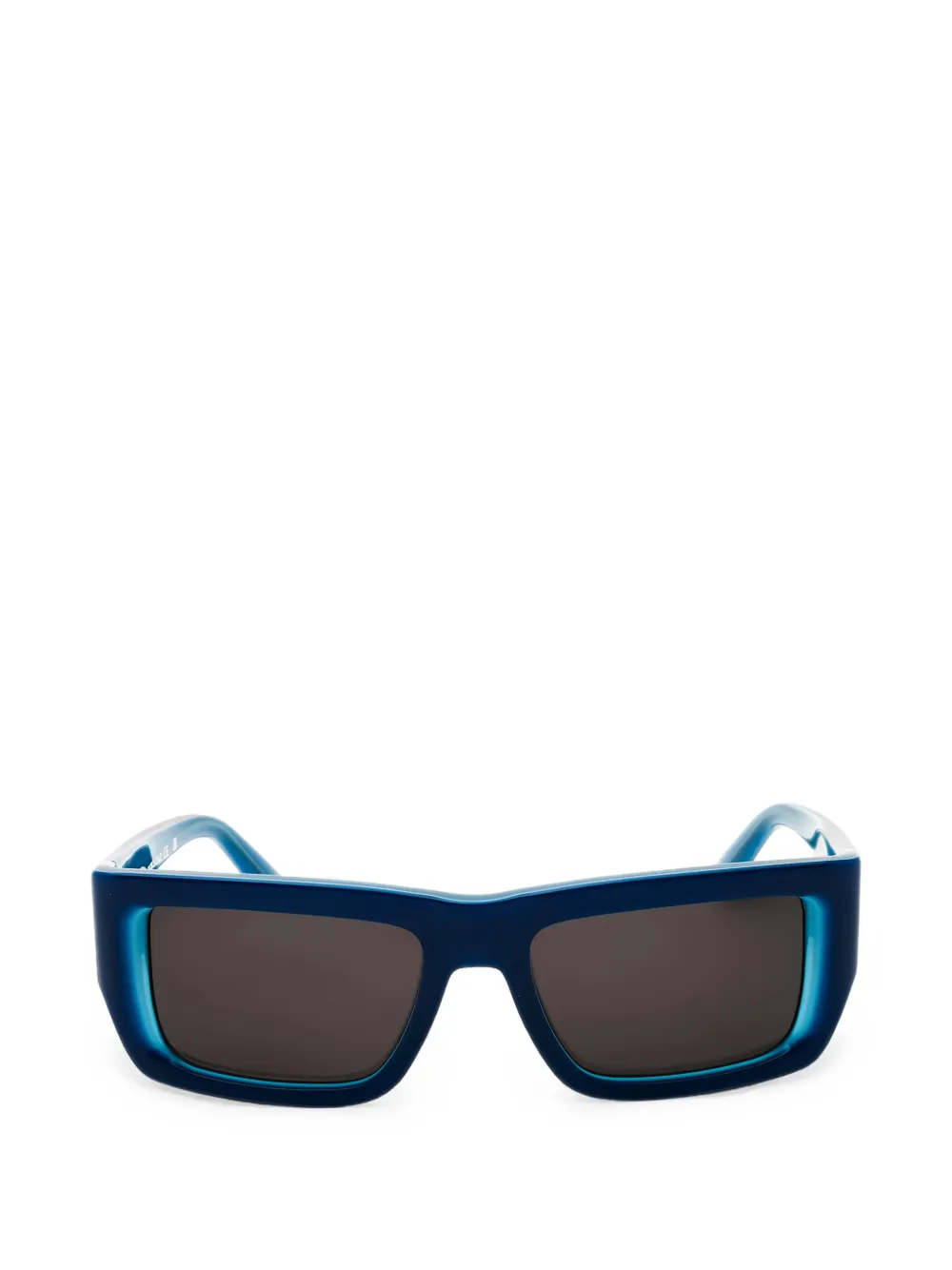Off-White Eyewear Prescott rectangle-frame sunglasses - Blu