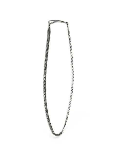 WERKSTATT:MÜNCHEN snaplink multi-chain sterling-silver bracelet
