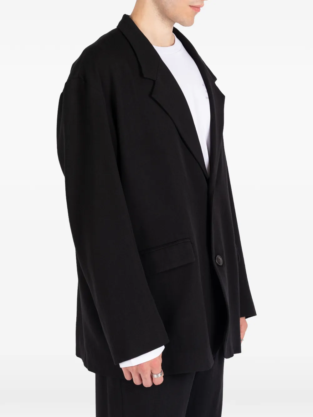 Société Anonyme Berry oversized wollen jack Zwart