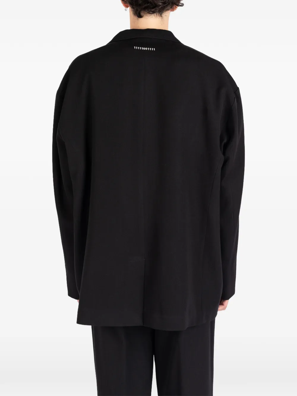 Société Anonyme Berry oversized wollen jack Zwart
