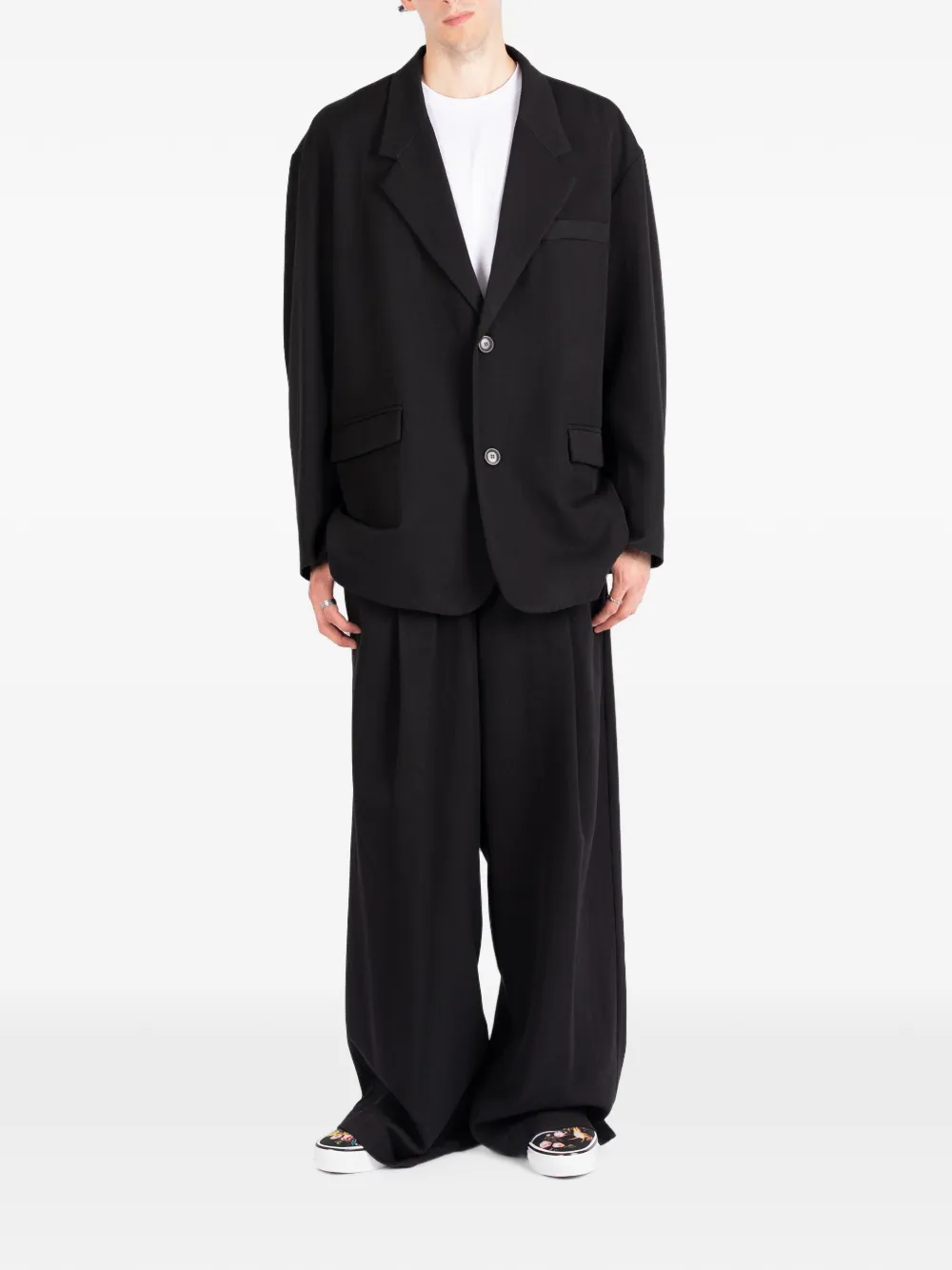 Société Anonyme Berry oversized wollen jack Zwart