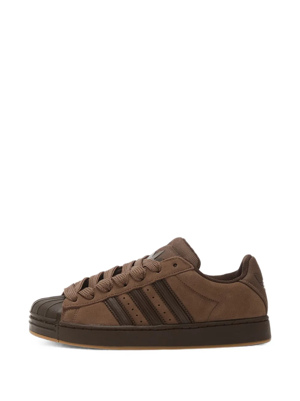 Adidas Originals Superstar St Tennis Sneakers In Brown