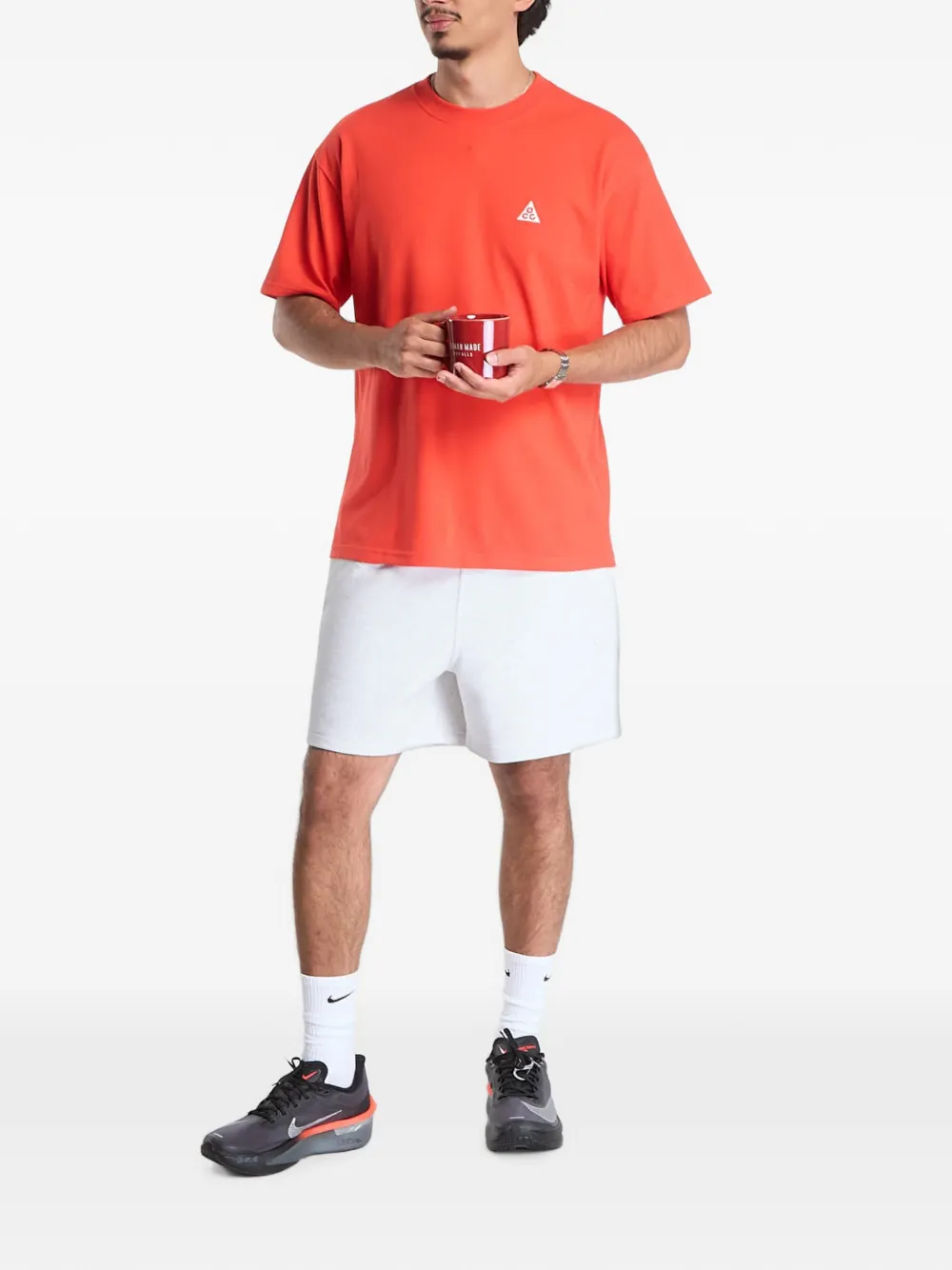 Nike ACG short-sleeve T-shirt Oranje