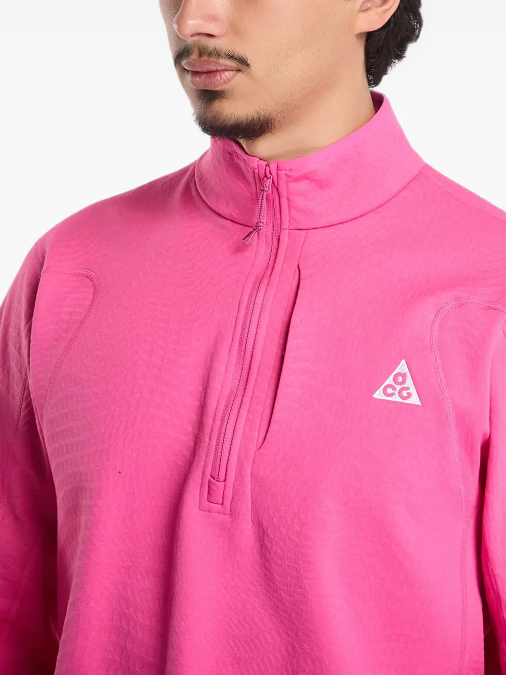 Nike ACG Wolf Grid Therma-FIT 1 2-zip hiking top Roze