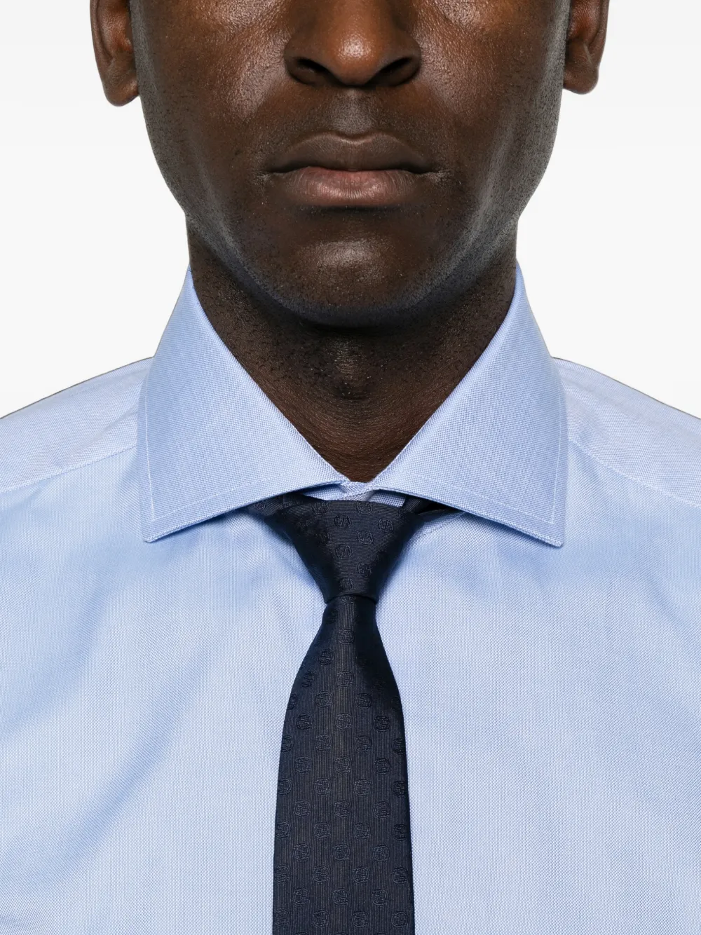 Barba Button-down overhemd Blauw