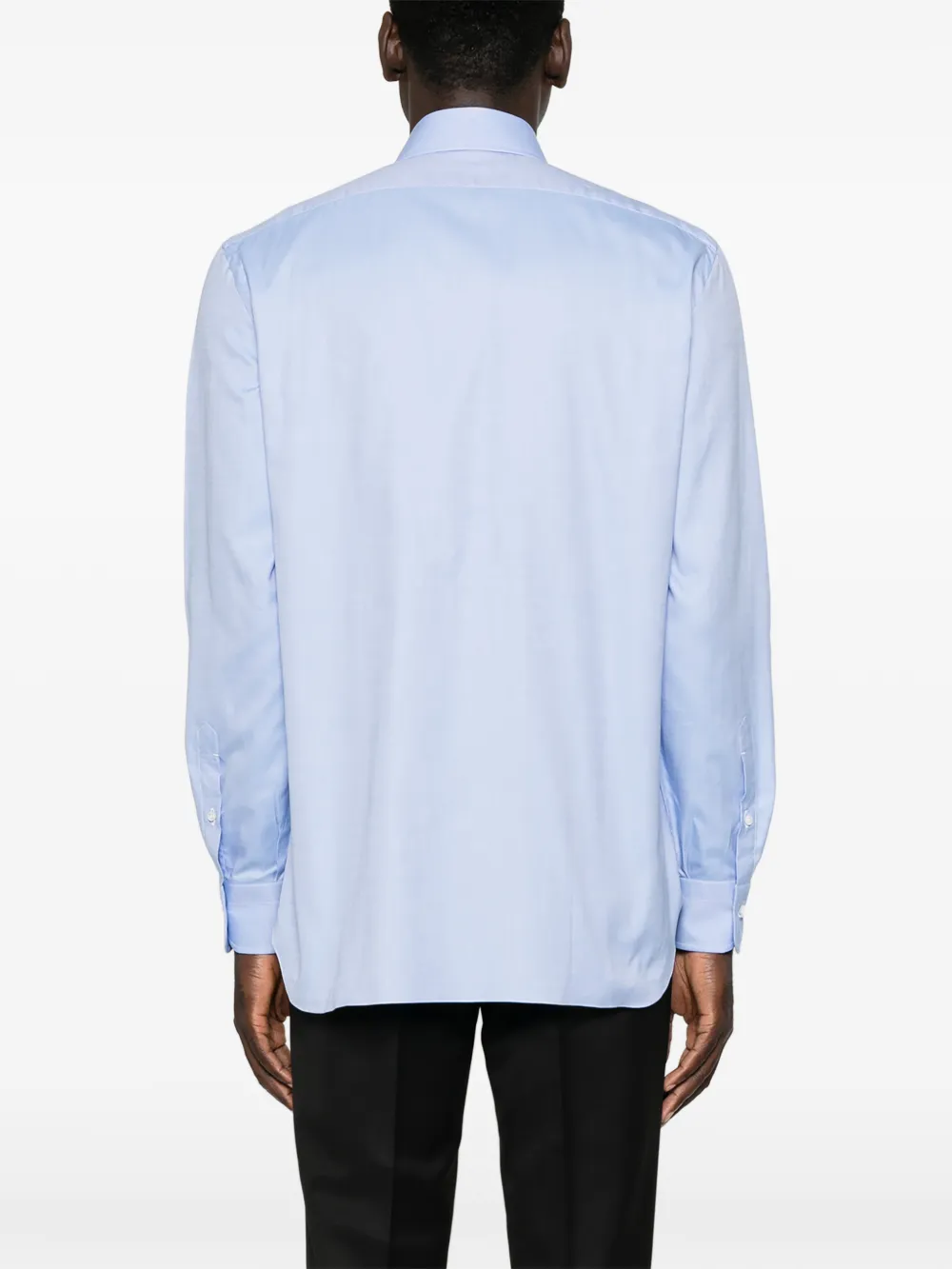 Barba Button-down overhemd Blauw