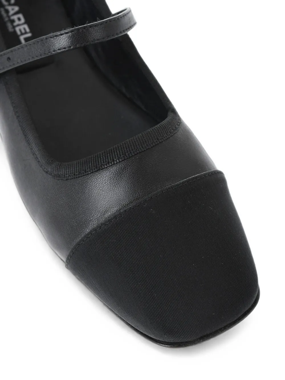 Carel Paris Gisele buckle-strap ballet flats Zwart