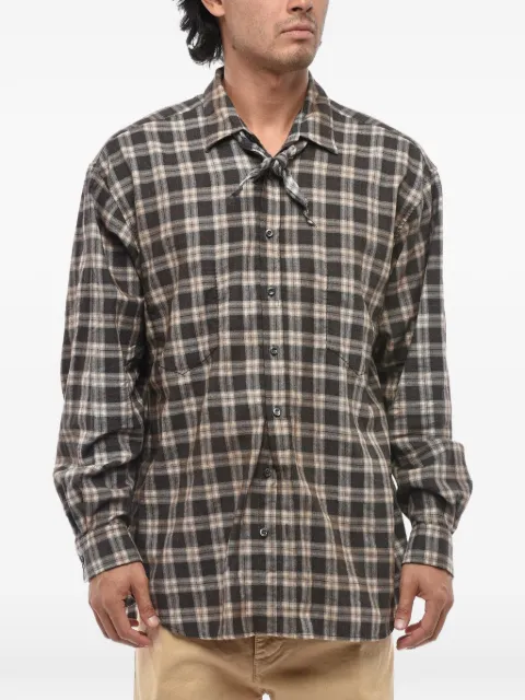 DSQUARED2 checked cotton shirt