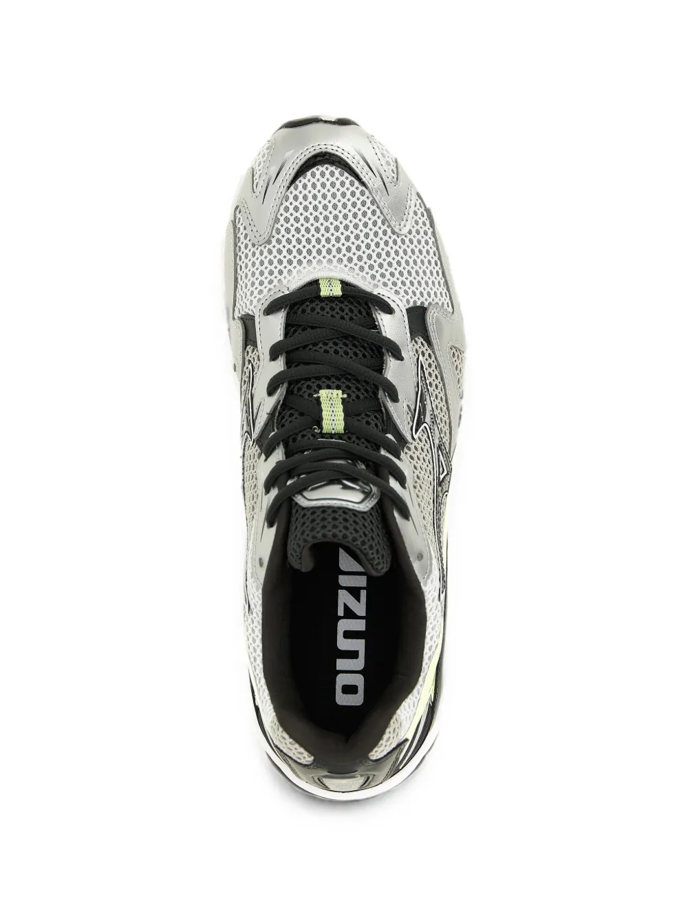 Mizuno Wave Rider 10 mesh sneakers Zilver